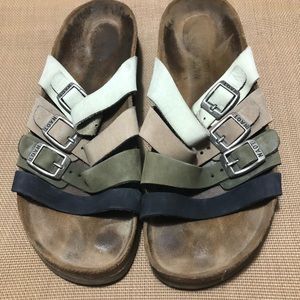 NAOT triple strap sandal